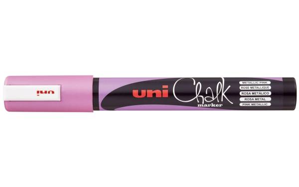 Chalk Marker 1.8-2.5mm PI Metallic rosa UNI-BALL PWE-5M