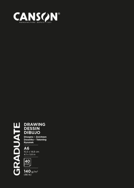 CANSON Skizzenbuch GRADUATE DRAWING, 297 x 420 mm