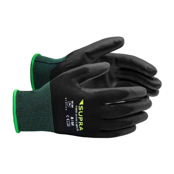 Feinstrickhandschuh Supra 1302 Ultra Light schwarz
