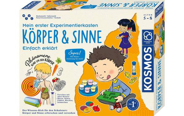 Kosmos Mein erster Experimentierkasten – Körper & Sinne