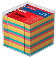 herlitz Zettelbox, Kunststoff, 90 x 90 mm, glasklar
