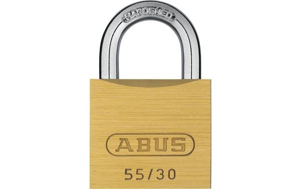 Abus Vorhängeschloss 55/30 Gold Messing