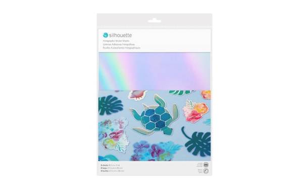 Silhouette Stickerpapier Holo Mehrfarbig