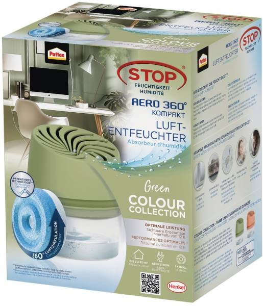 Pattex Luftentfeuchter AERO 360 Grad KOMPAKT, pfirsich