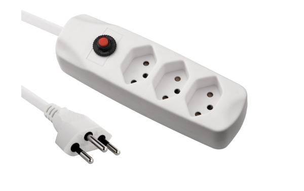 FURBER.power Steckdosenleiste mit Überlastschutz 3x T13