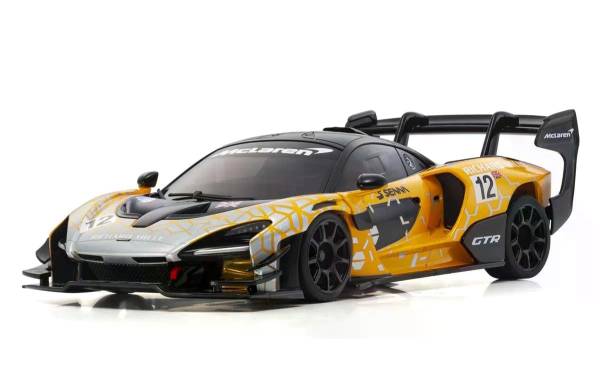 Kyosho Mini-Z MR-03 McLaren Senna GTR, Orange RWD, 1:27, Readyset