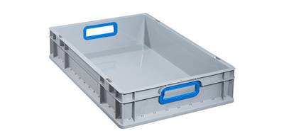 allit Transportbehälter ProfiPlus EuroBox 632, grau/blau