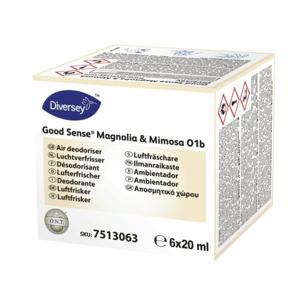 Lufterfrischer Diversey Good Sense Refill Magnolia & Mimosa – Karton à 12 Pat…