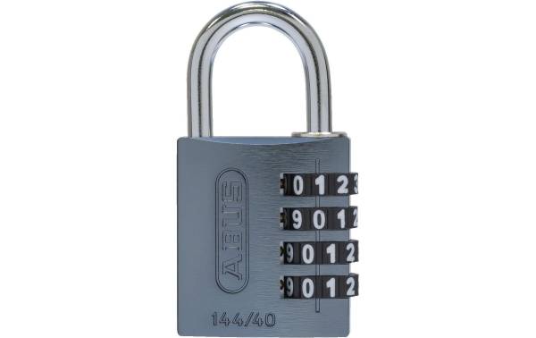 Abus Zahlenschloss 144/40 Silbergrau