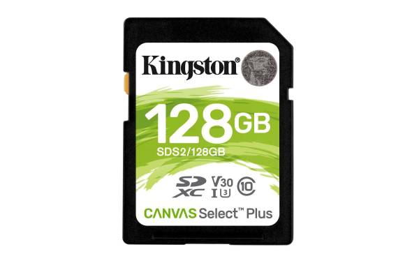 Kingston SDXC-Karte Canvas Select Plus UHS-I 128 GB
