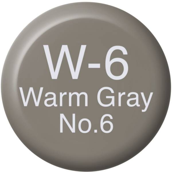 COPIC Ink Refill 21076111 W-6 – Warm Grey No.6