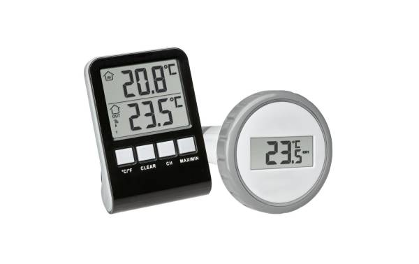 TFA Dostmann Funk-Thermometer PALMA, für Pool