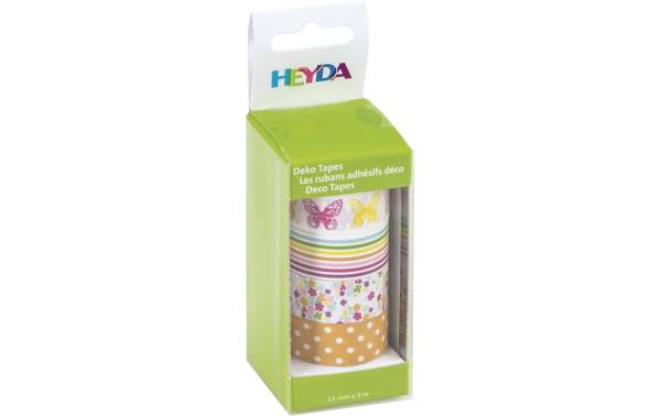 Heyda Washi Tape Schmetterlinge Mehrfarbig