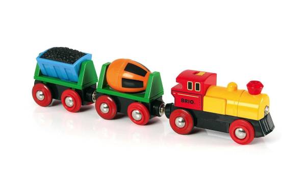 BRIO Eisenbahn Zug mit Batterielok