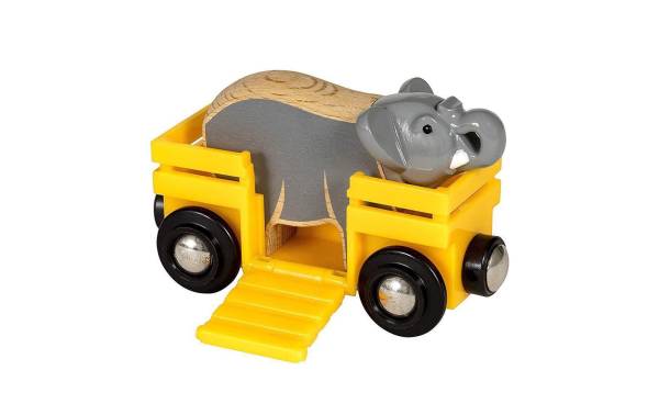 BRIO Eisenbahn Tierwaggon Elefant