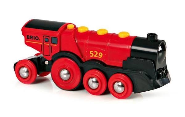 BRIO Eisenbahn Rote Lola Batterielok