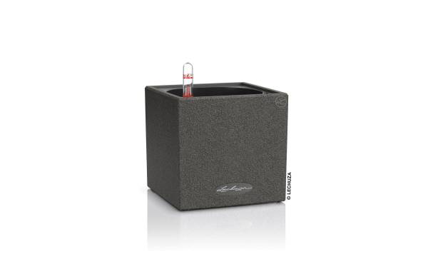 Lechuza Blumentopf CANTO Stone 14 Schwarz
