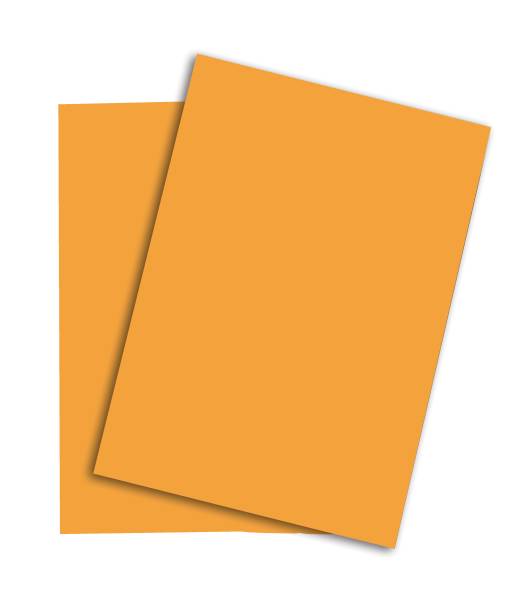 Rainbow Papier FSC A3 mittelorange, 120g 250 Blatt PAPYRUS 88042415