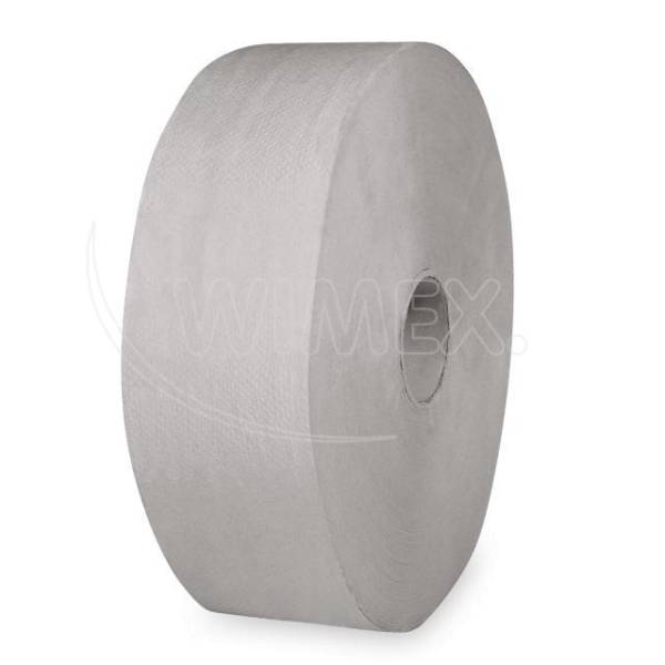 Toilettenpapier 1-lagig geprägt natur JUMBO 28cm 300m – 6 Stück