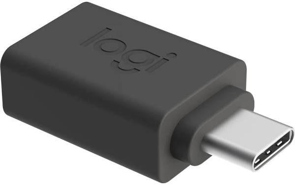 Logitech USB-Adapter USB-C Stecker – USB-A Buchse