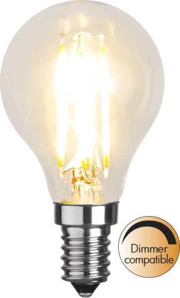 LED Leuchtmittel E14 P45 Clear