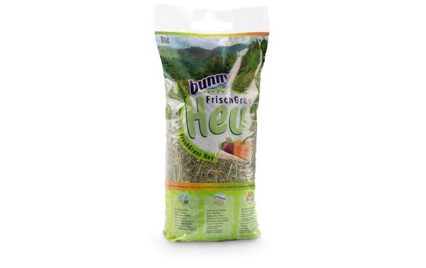 Bunny Nature Frischgras Heu Vital-Gemüse, 500 g