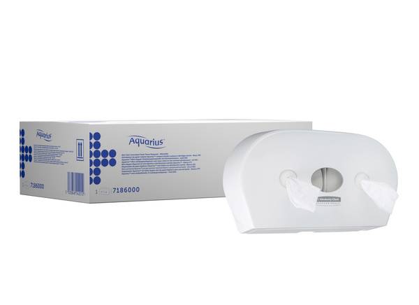 Kimberly-Clark Mini Twin Spender für Mini-Jumbo Toilettenpapier