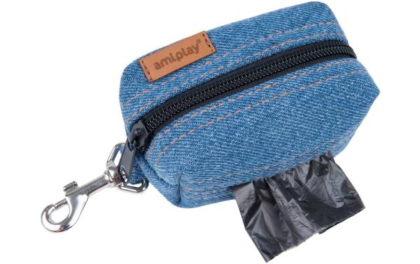 amiplay Beutelspender Denim, 9 x 5 x 4 cm