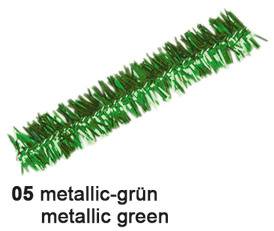 Pfeifenputzer 9mmx50cm metallic-grün 10 Stück URSUS 6530005