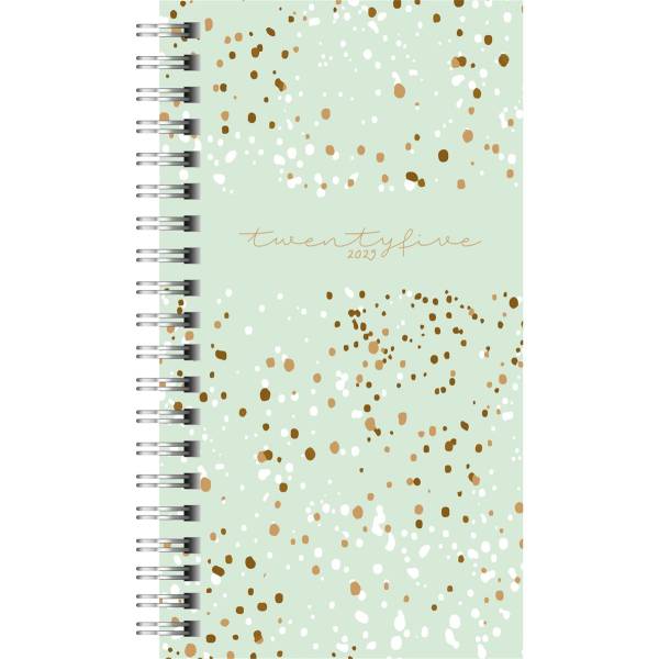 RIDOIDE Taschenagenda Timing 2 2025 014104015.25 1W/2S Confetti ML 9.3×17.2cm