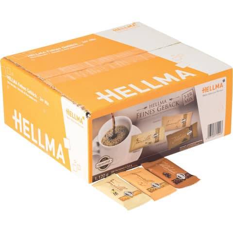 HELLMA Feines Gebäck 3er Mix, einzeln verpackt, im Karton