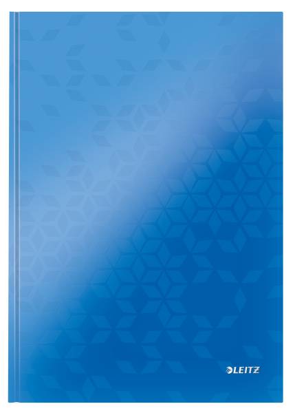 Notizbuch WOW A4 liniert, 90g blau LEITZ 46251036