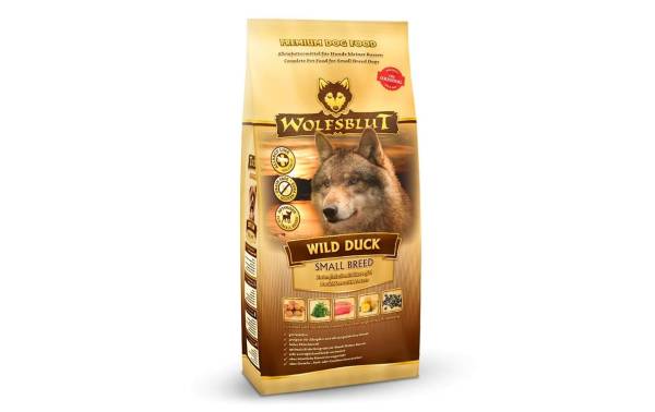 Wolfsblut Trockenfutter Dog Wild Duck Small Breed, 2 kg