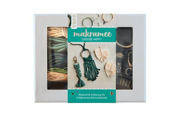 Frechverlag Schmuck Bastelset Makramee Choose Happy