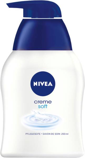 Nivea creme soft Pflegeseife – Spenderflasche à 250 ml