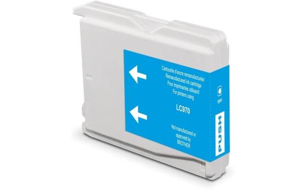 Generic Ink Tinte Brother LC970C Cyan