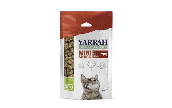 Yarrah Bio-Mini-Snack für Katzen, 50 g
