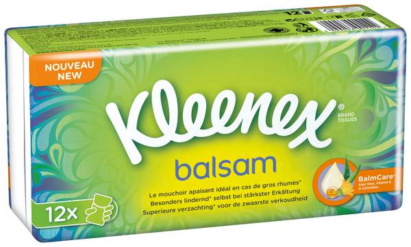 Kimberly-Clark Kleenex Taschentücher Balsam