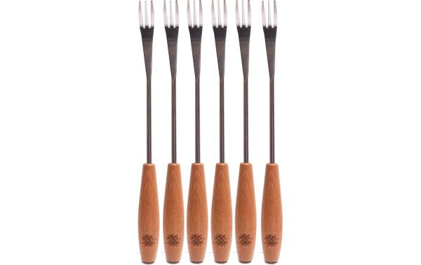 Nouvel Käsefonduegabel Edelweiss 6 Personen