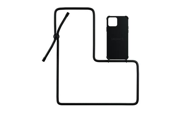 Urbany's Necklace Case iPhone 14 All Black Matt