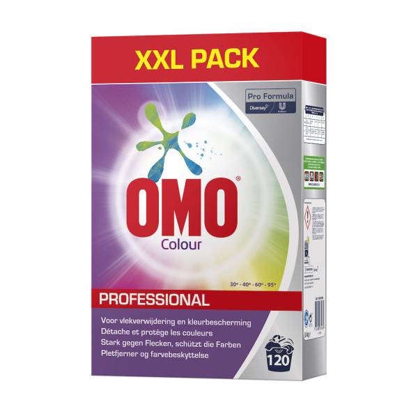 OMO Professional Waschpulver Color, 120 WL, 8,4 kg