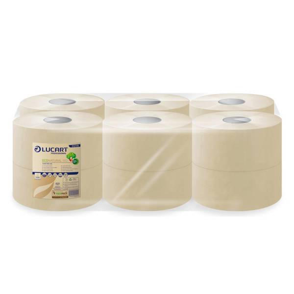 Lucart Eco Natural Toilettenpapier Mini Jumbo