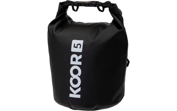 KOOR Dry Bag Zaaino Schwarz 5 l