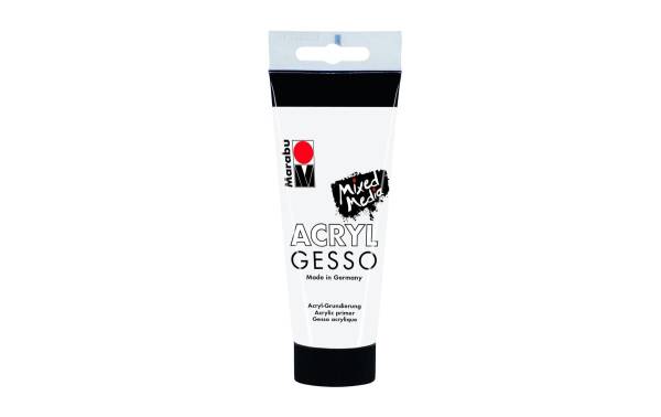 Marabu Grundierung Gesso 100 ml, Weiss