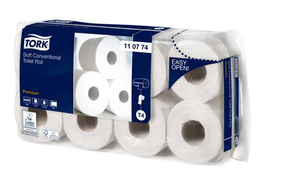 TORK-110777 weiches Kleinrollen Toilettenpapier Premium - T4