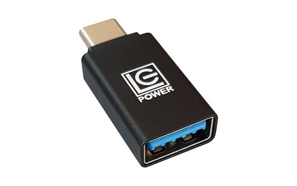 LC-Power USB 3.1 Adapter USB-C Stecker – USB-A Buchse