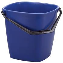 DURABLE Putzeimer BUCKET, 14 Liter, rechteckig, blau