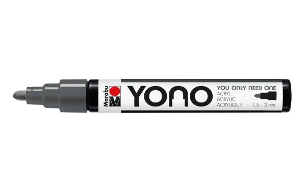 Marabu Acrylmarker YONO 1.5 – 3 mm Dunkelgrau