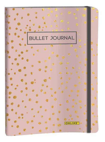 Bullet Journal A5 Sptlights Rose 96 Blatt ONLINE 70042