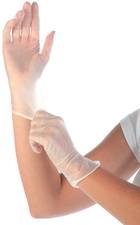 HYGOSTAR Vinyl-Handschuh "IDEAL", M, weiß, puderfrei
